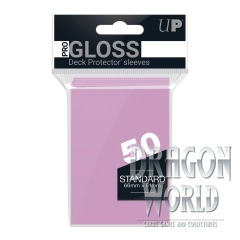 Pink Gloss - 50CT - Standard - Ultra Pro